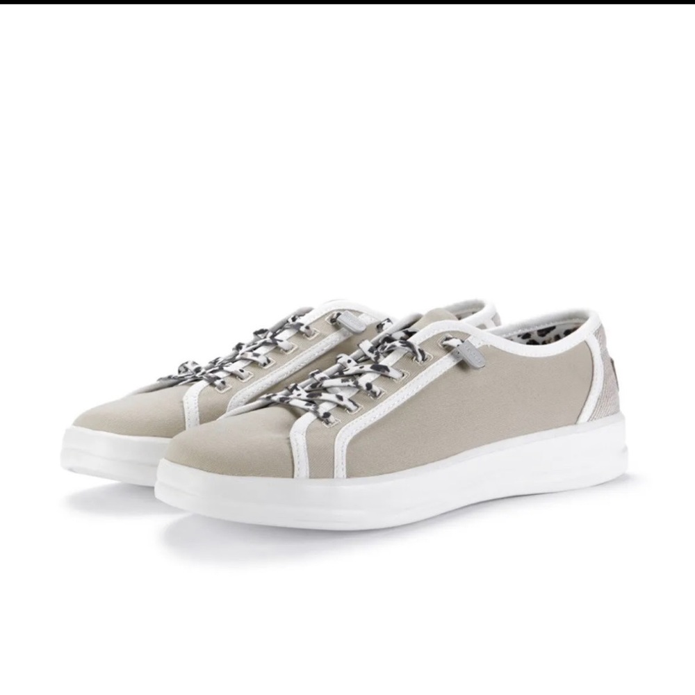 Hey Dudes Womens Karina Joy Sand Size 8